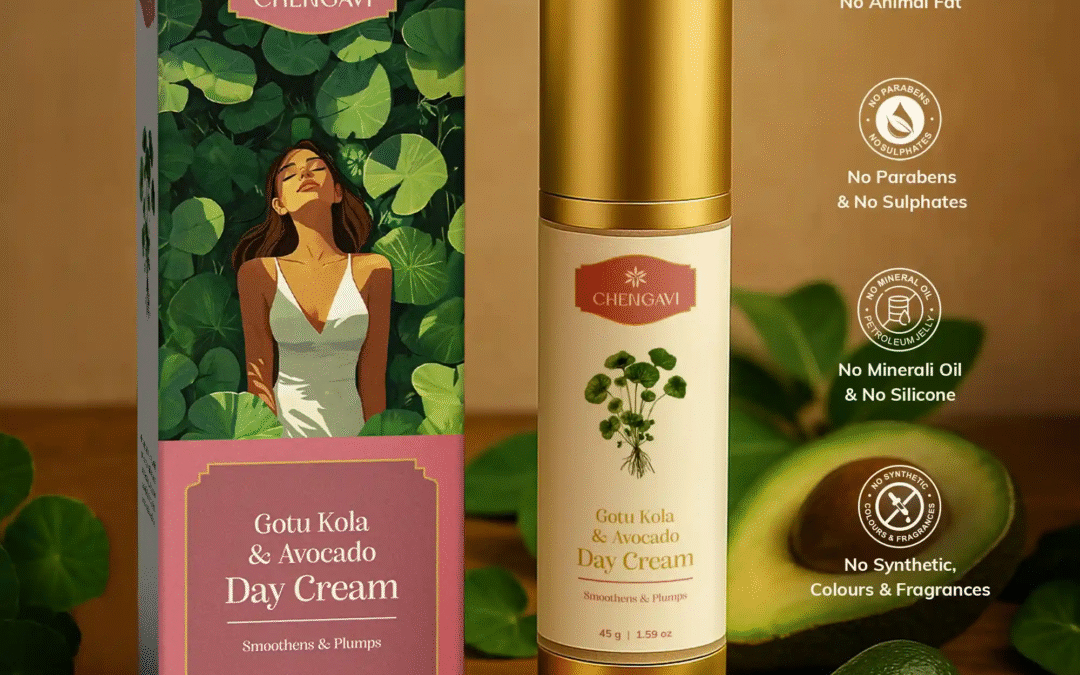 Chengavi Introduces the Gotu Kola & Avocado Day Cream